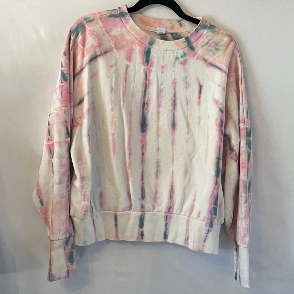 Old Navy Pastel Tie-Dye‎ Sweatshirt and sweatpants set